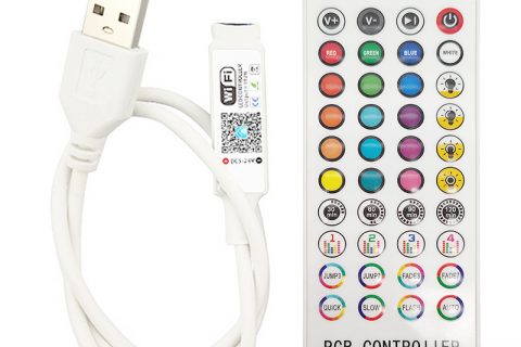 无线便捷控制，体验智能生活：WiFi双模Mini灯带控制器