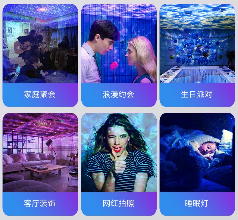 蓝牙智能LED星空灯方案